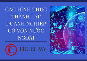 Các hình thức thành lập doanh nghiệp có vốn nước ngoài
