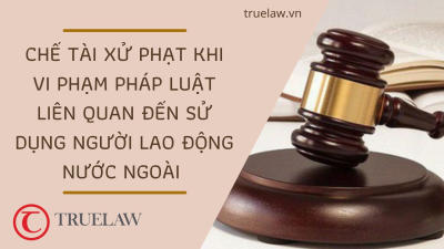 Chế tài xử phạt khi vi phạm pháp luật liên quan đến sử dụng người lao động nước ngoài 
