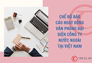 Chế độ báo cáo hoạt động văn phòng đại diện công ty nước ngoài tại Việt Nam