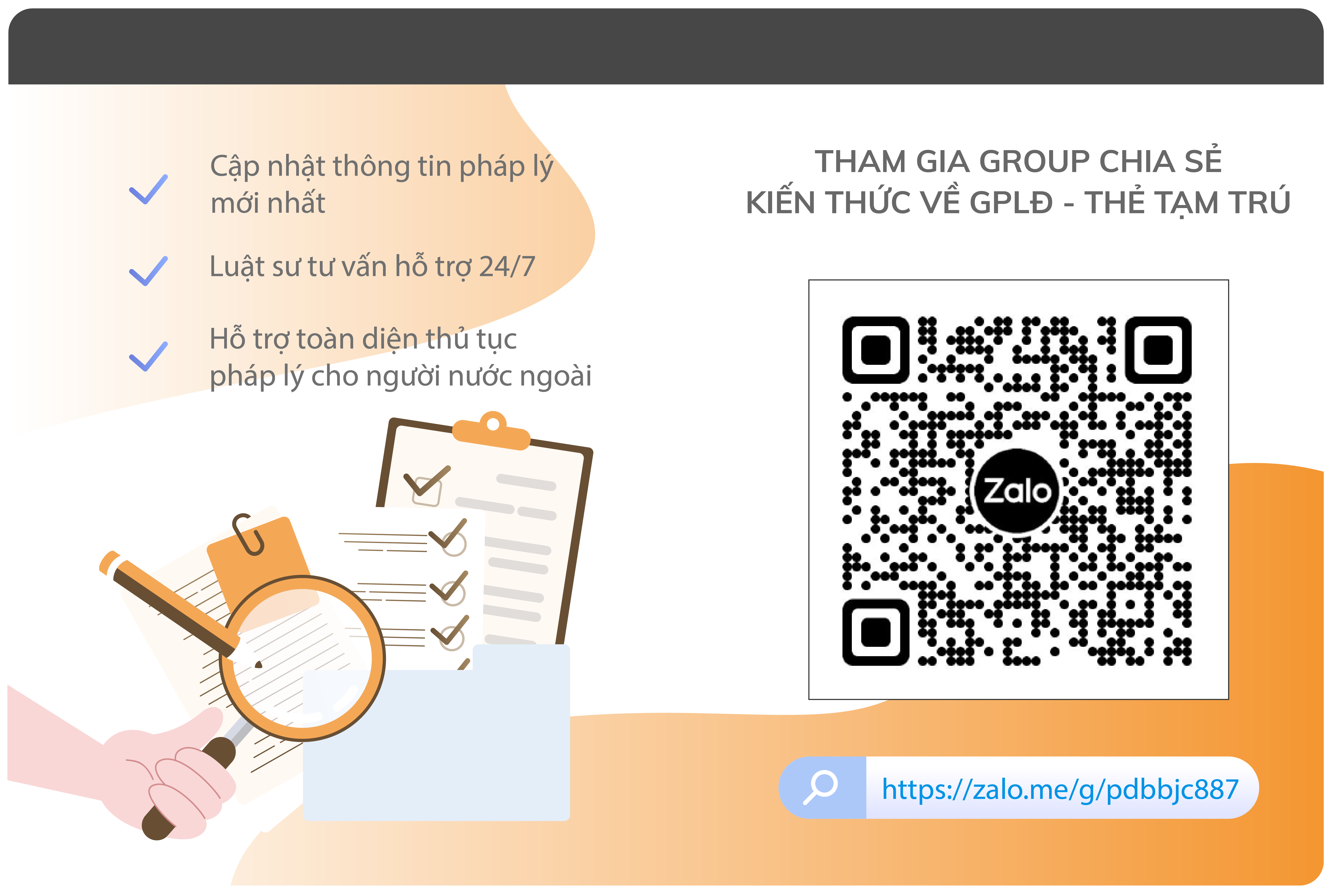 Tham gia group hỏi đáp Zalo